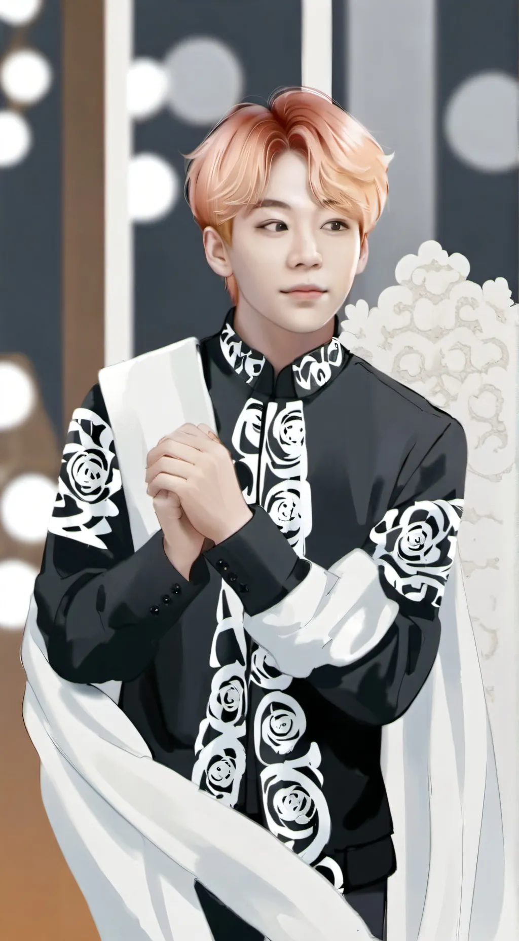 ai character: G-Dragon  background