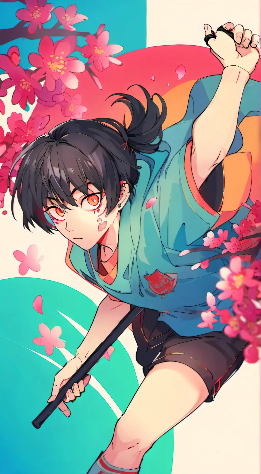 ai character: bachira  background