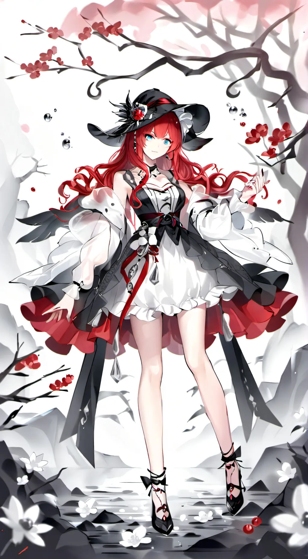 ai character: Hanako background