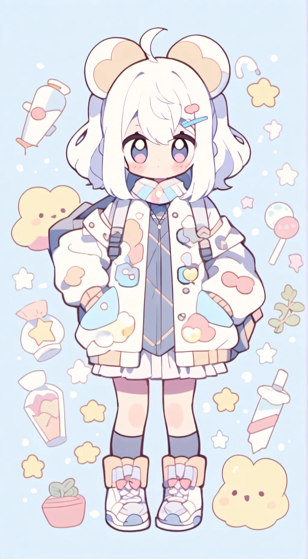 ai character: amigos(real) background