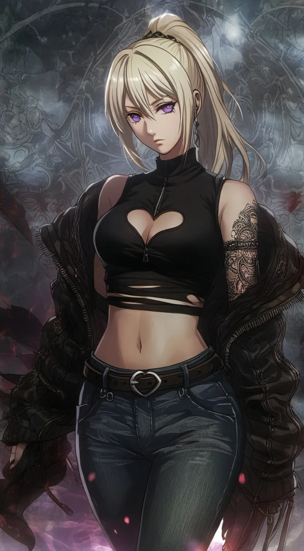 ai character: Raven background