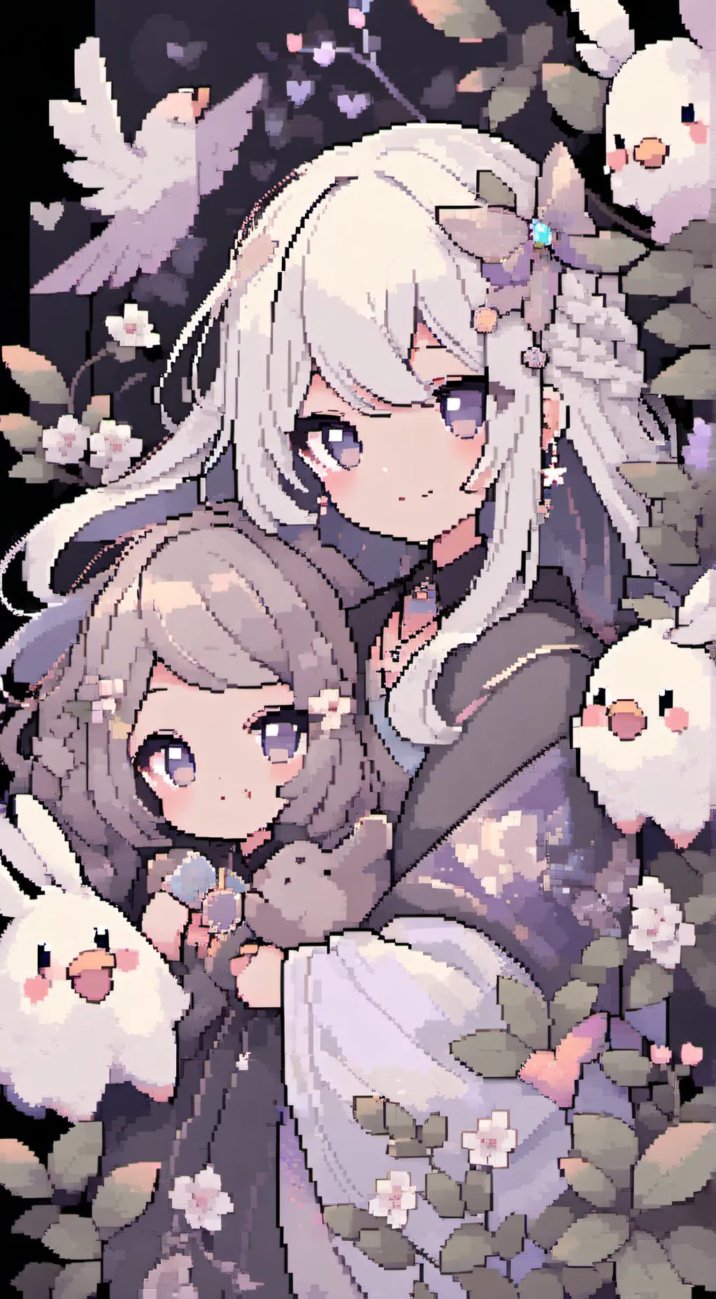 ai character: 100. SUBS. background