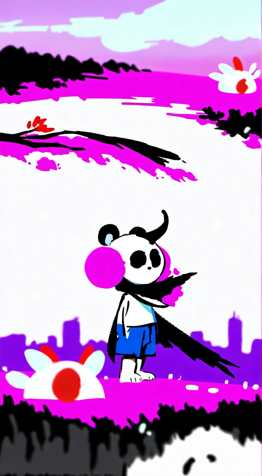 ai character: La connie 👺👹👹 background