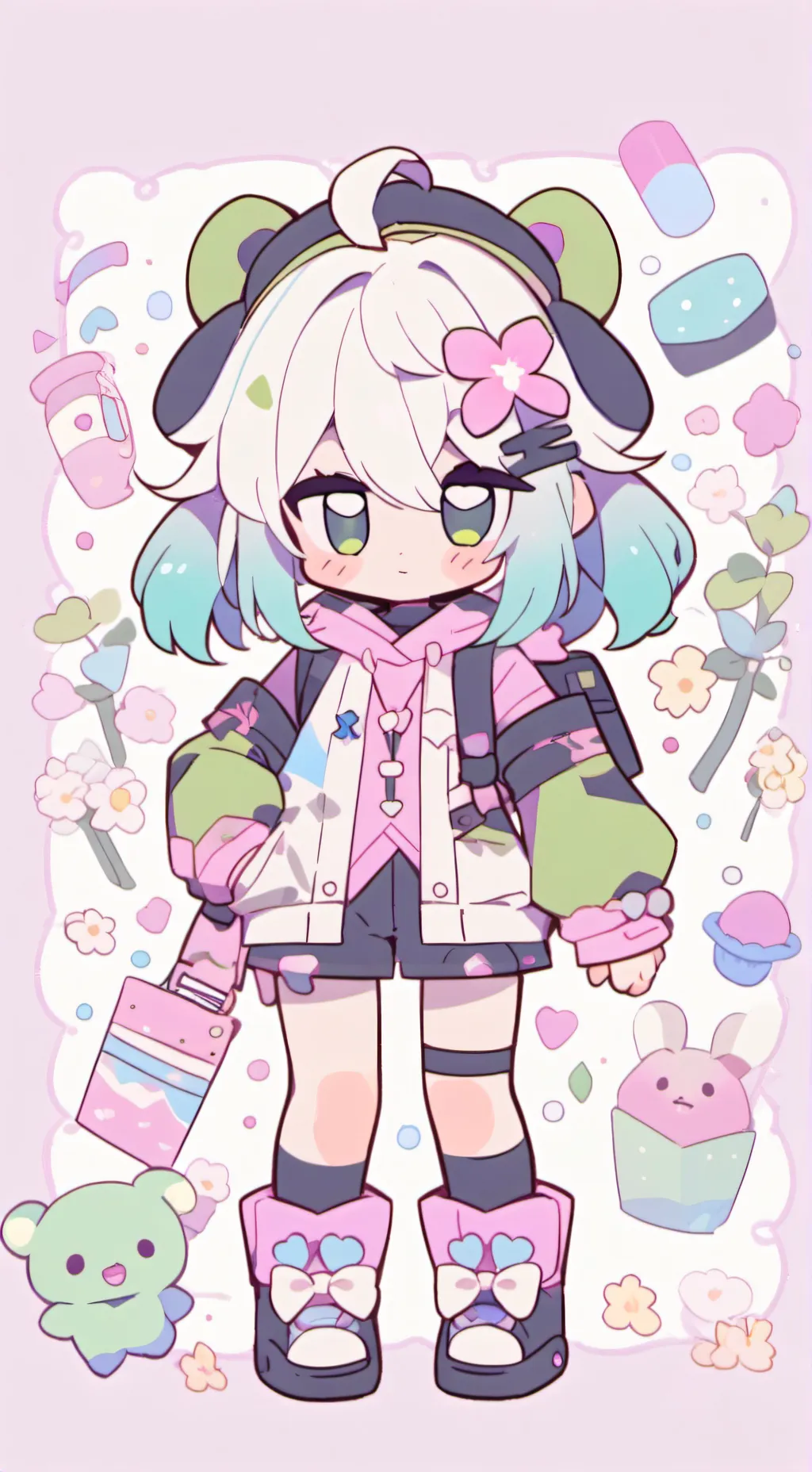 ai character: Roblox vc  background