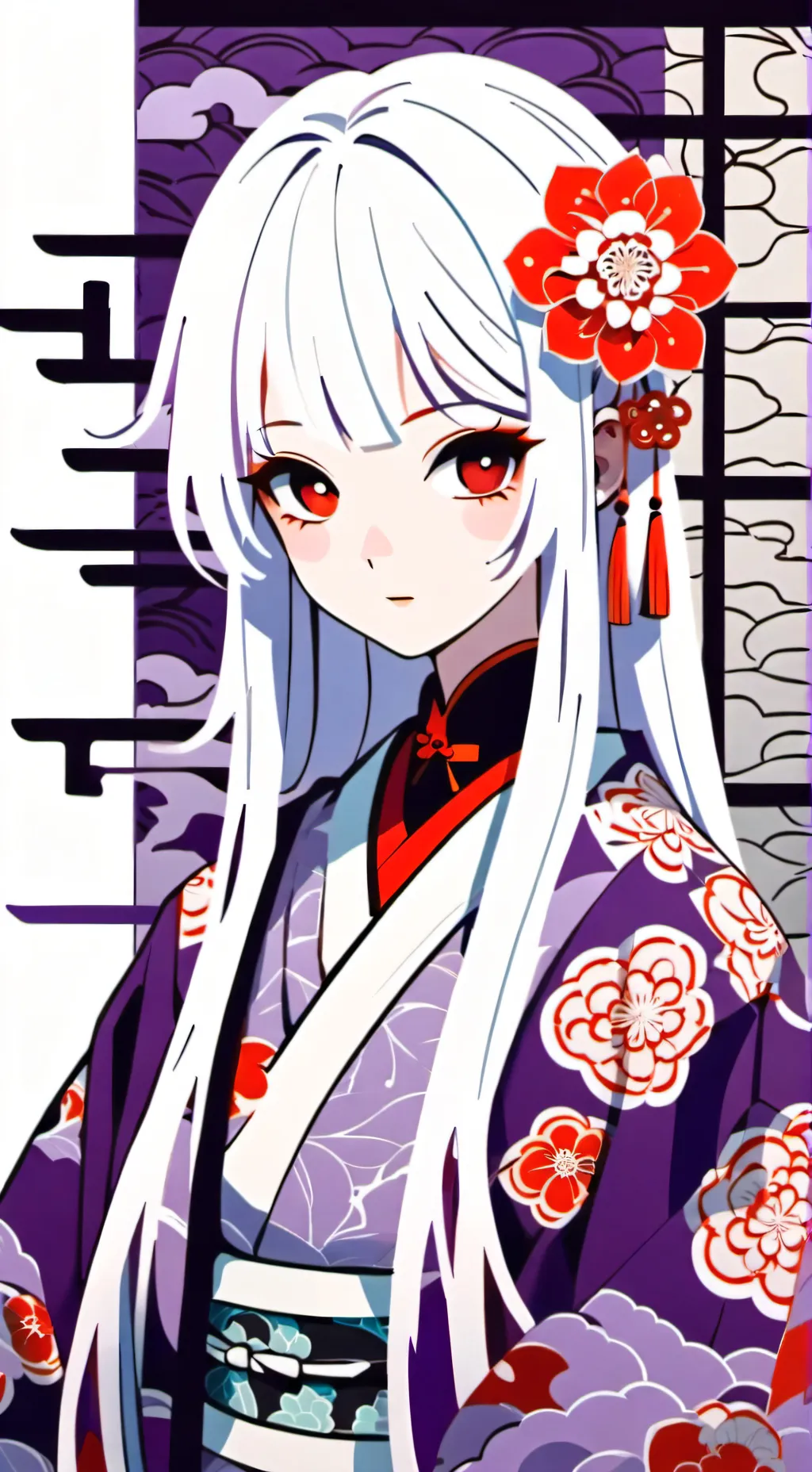 ai character: Nao kamani background