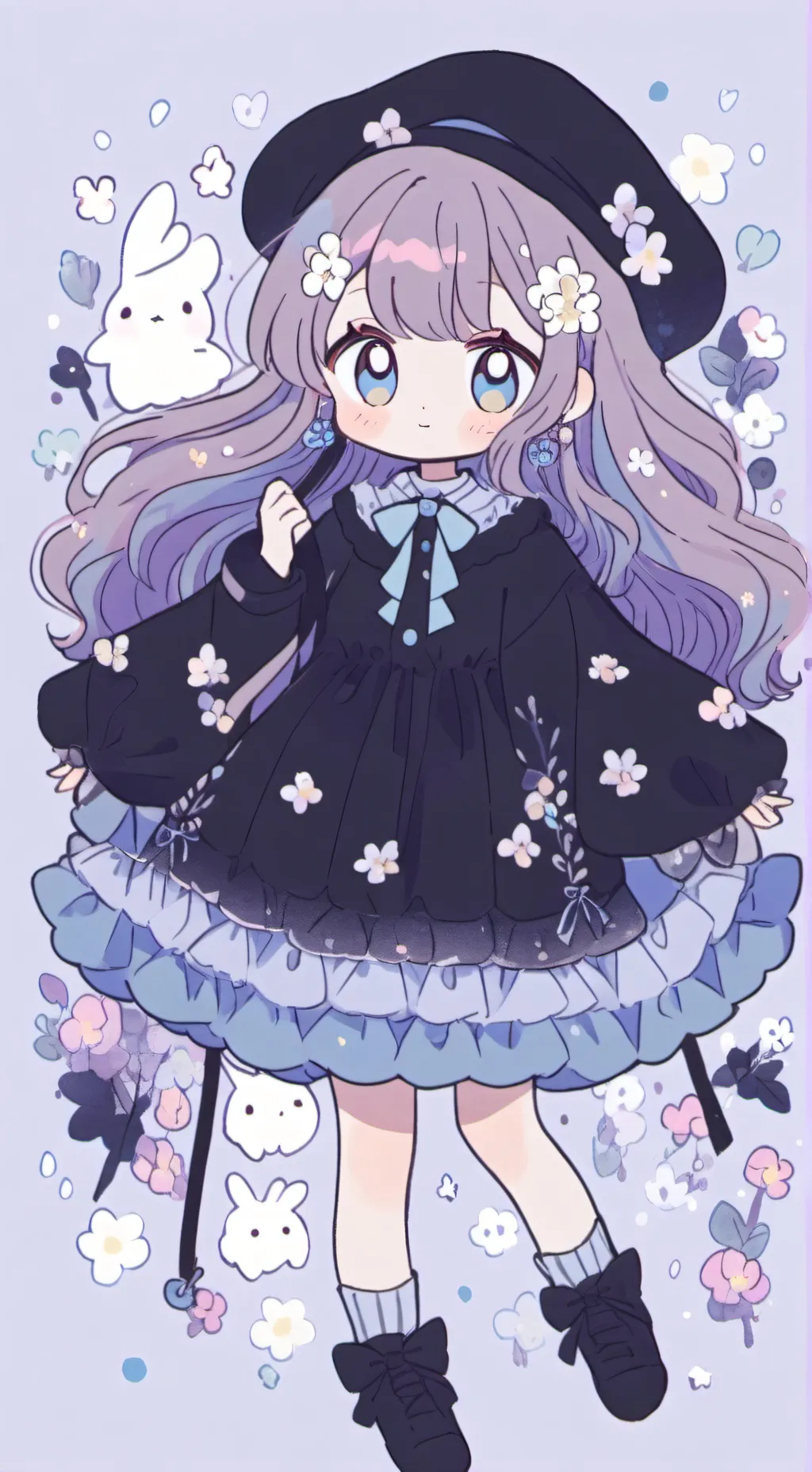 ai character: Пик background