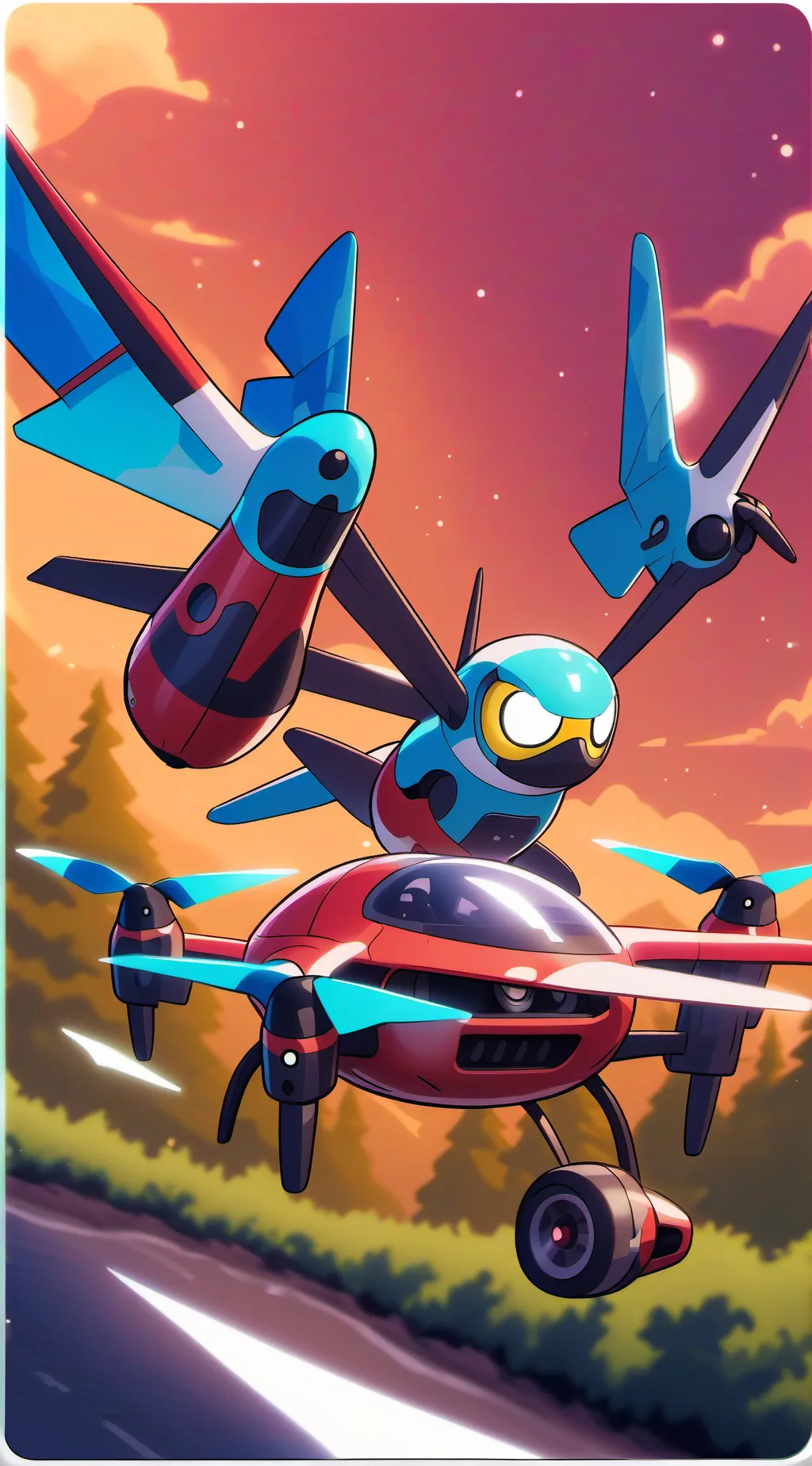 ai character: murder drones 3 background