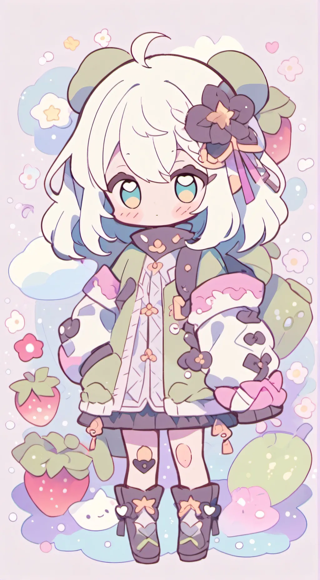 ai character: shrimpo×goob background