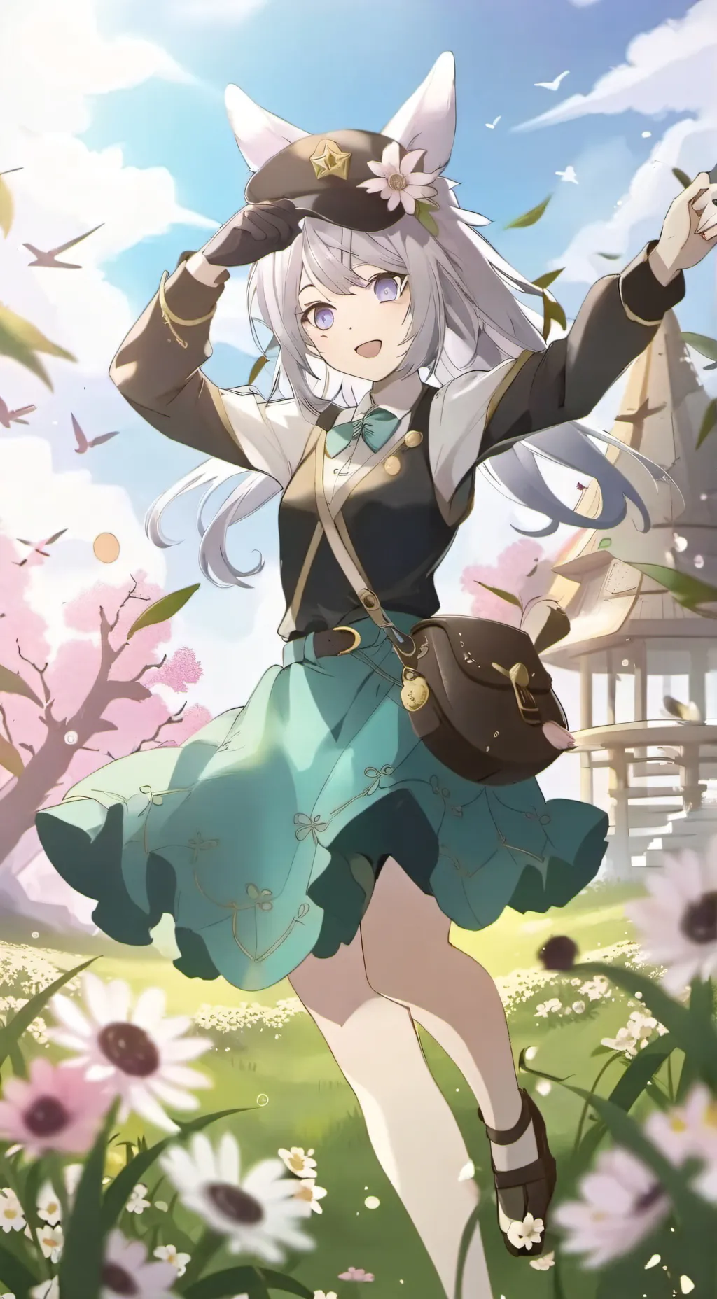 ai character: lilly background