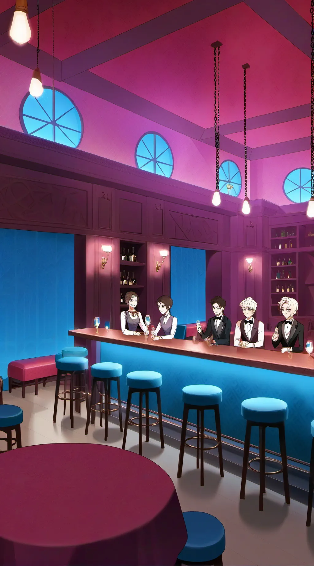 ai character: dream smp club background