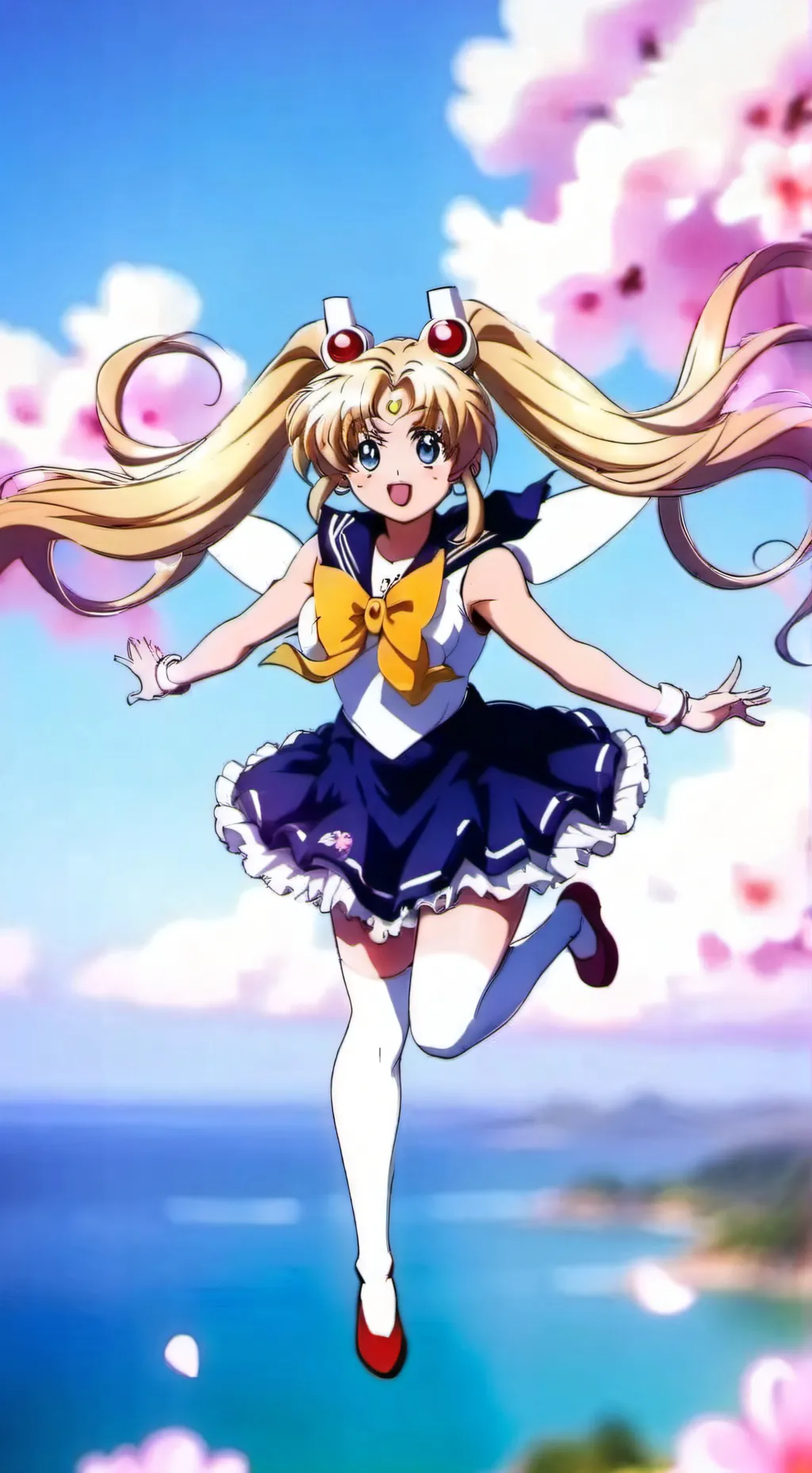 ai character: Las sailor background