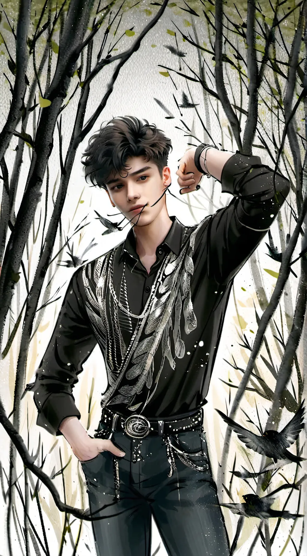 ai character: °¿£Ryder€?° background