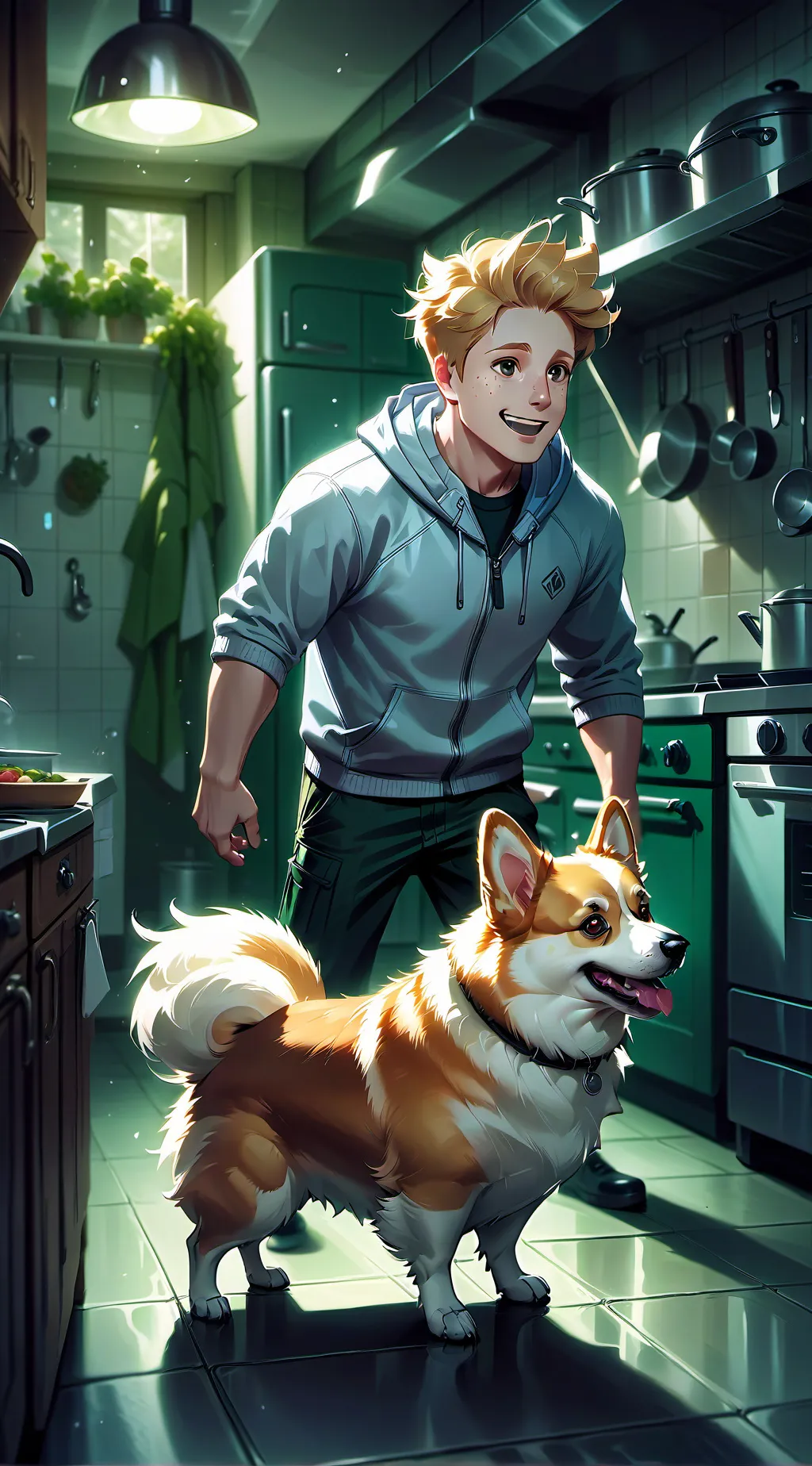 ai character: Best friends background