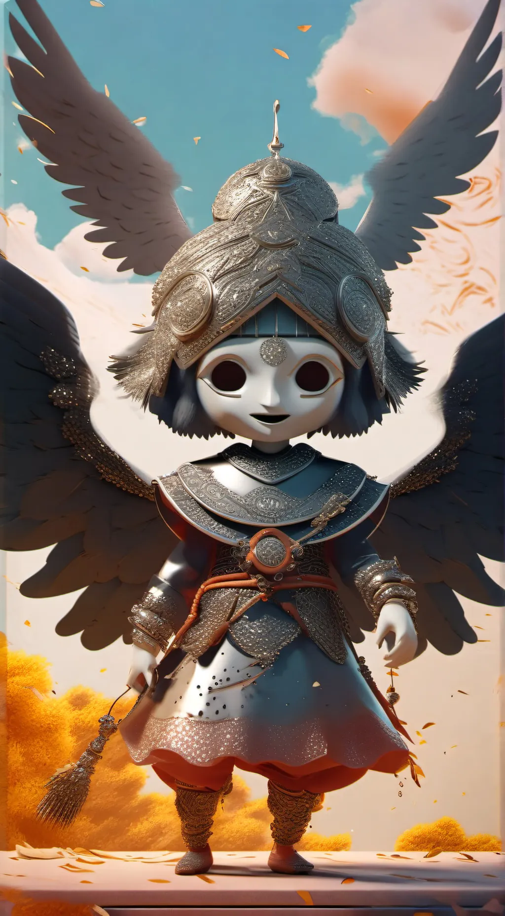 ai character: krew background