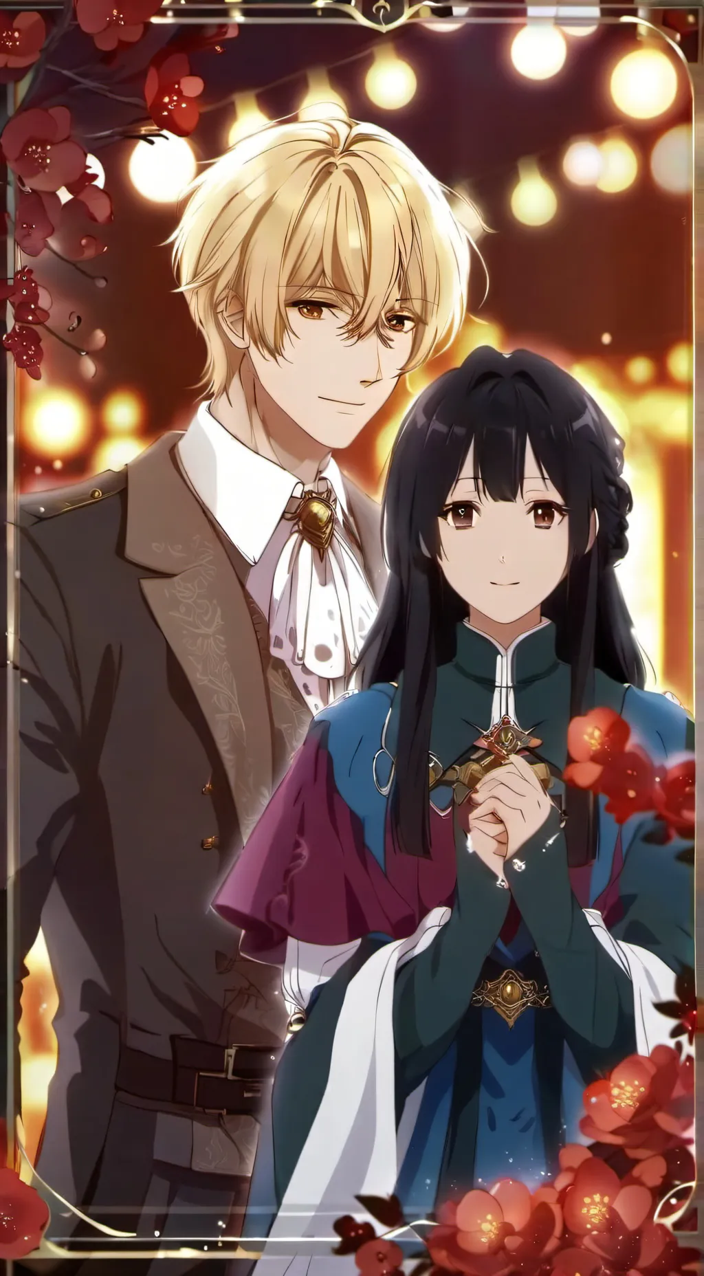 ai character: ✨Аш и Сара✨ background