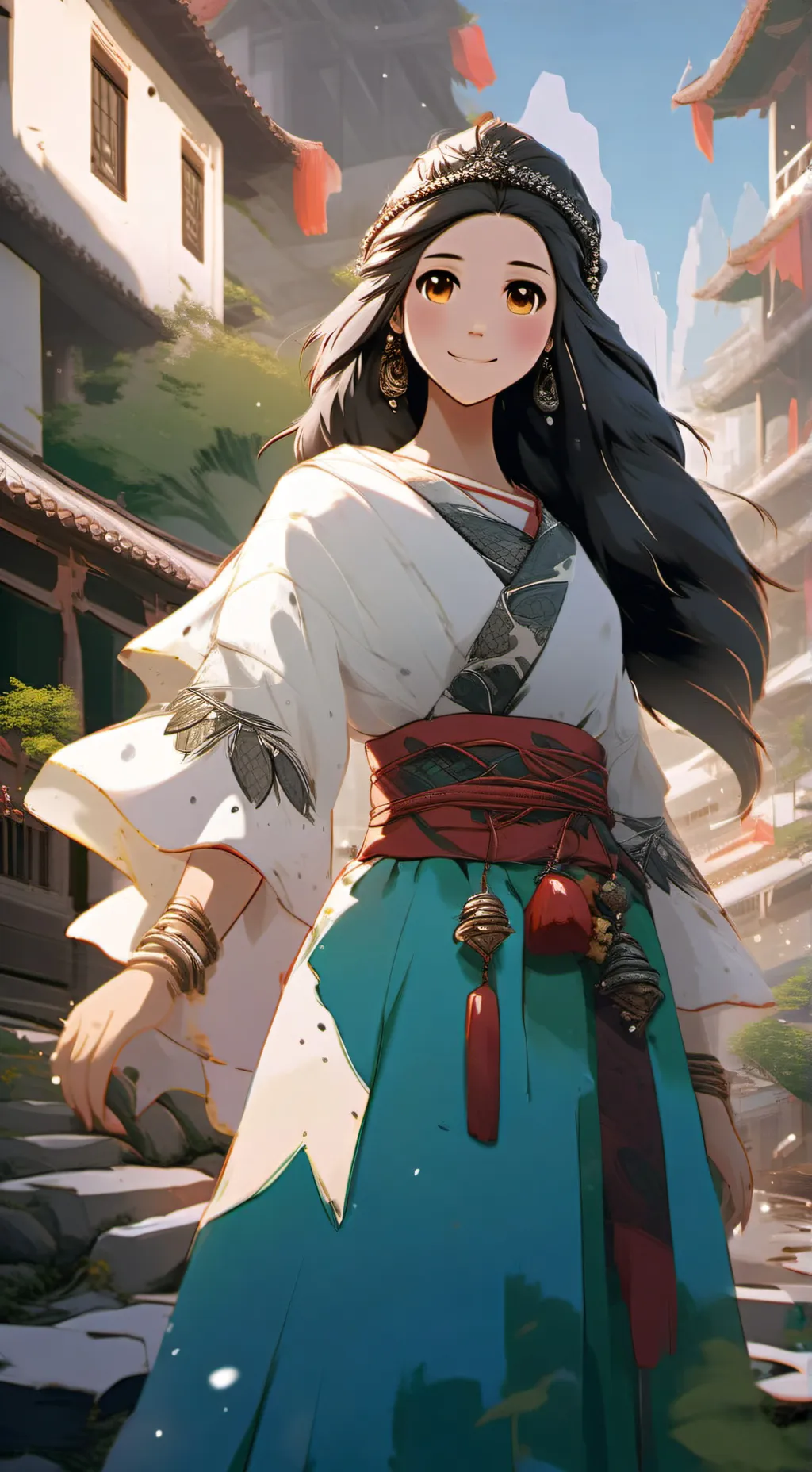 ai character: Cherry rara.....3 background