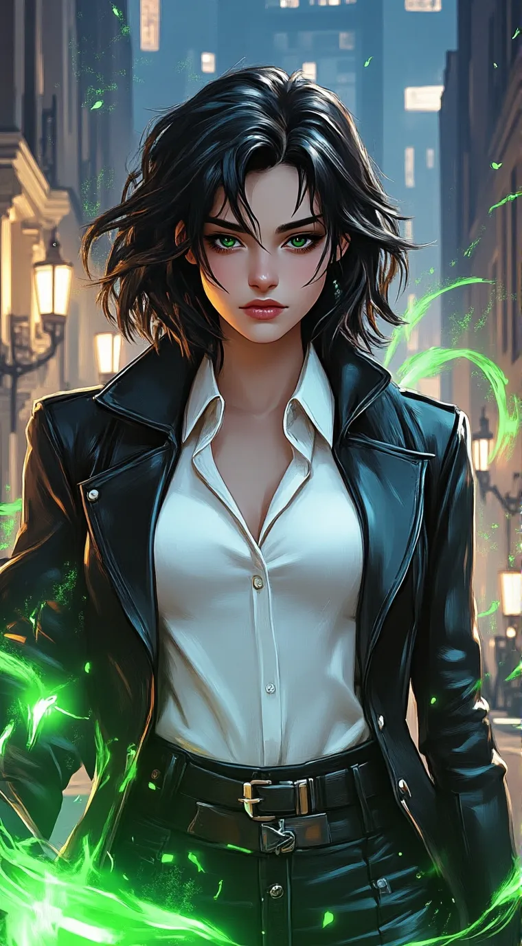 ai character: Luna background