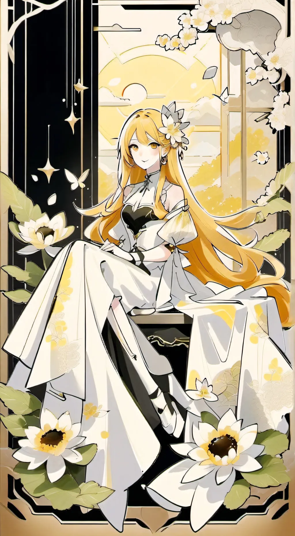 ai character: GIGI X FINN👽 background