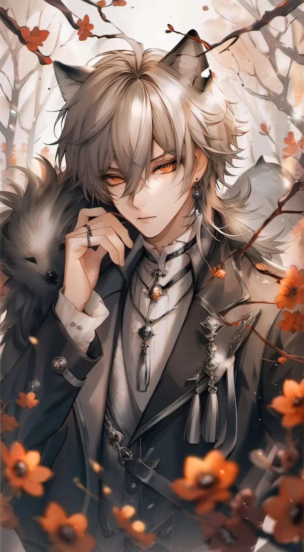 ai character: lobo omega background