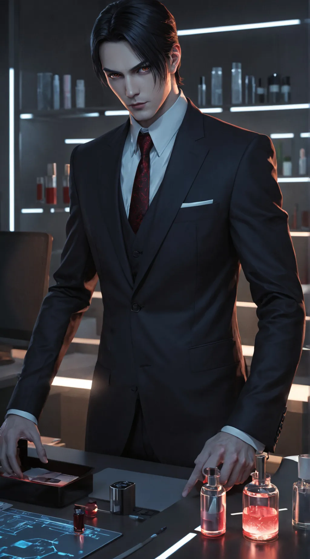 ai character: Lucius background