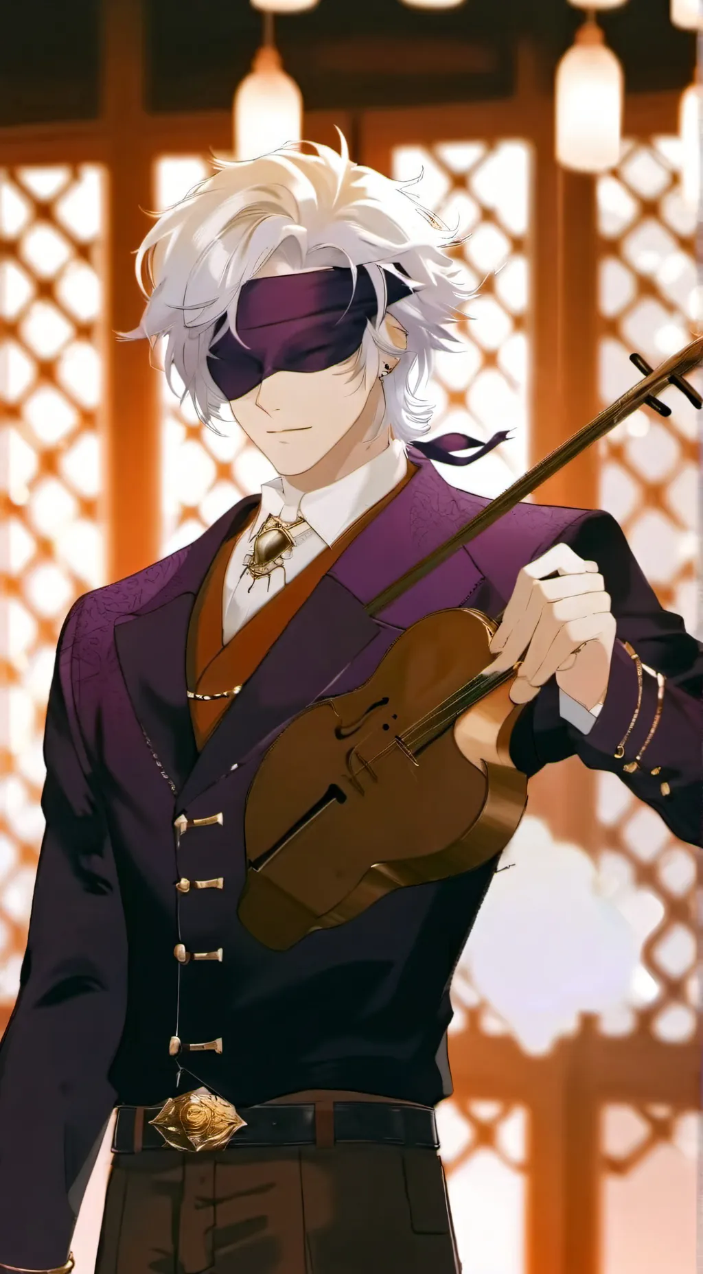 ai character: Satoru Gojo background