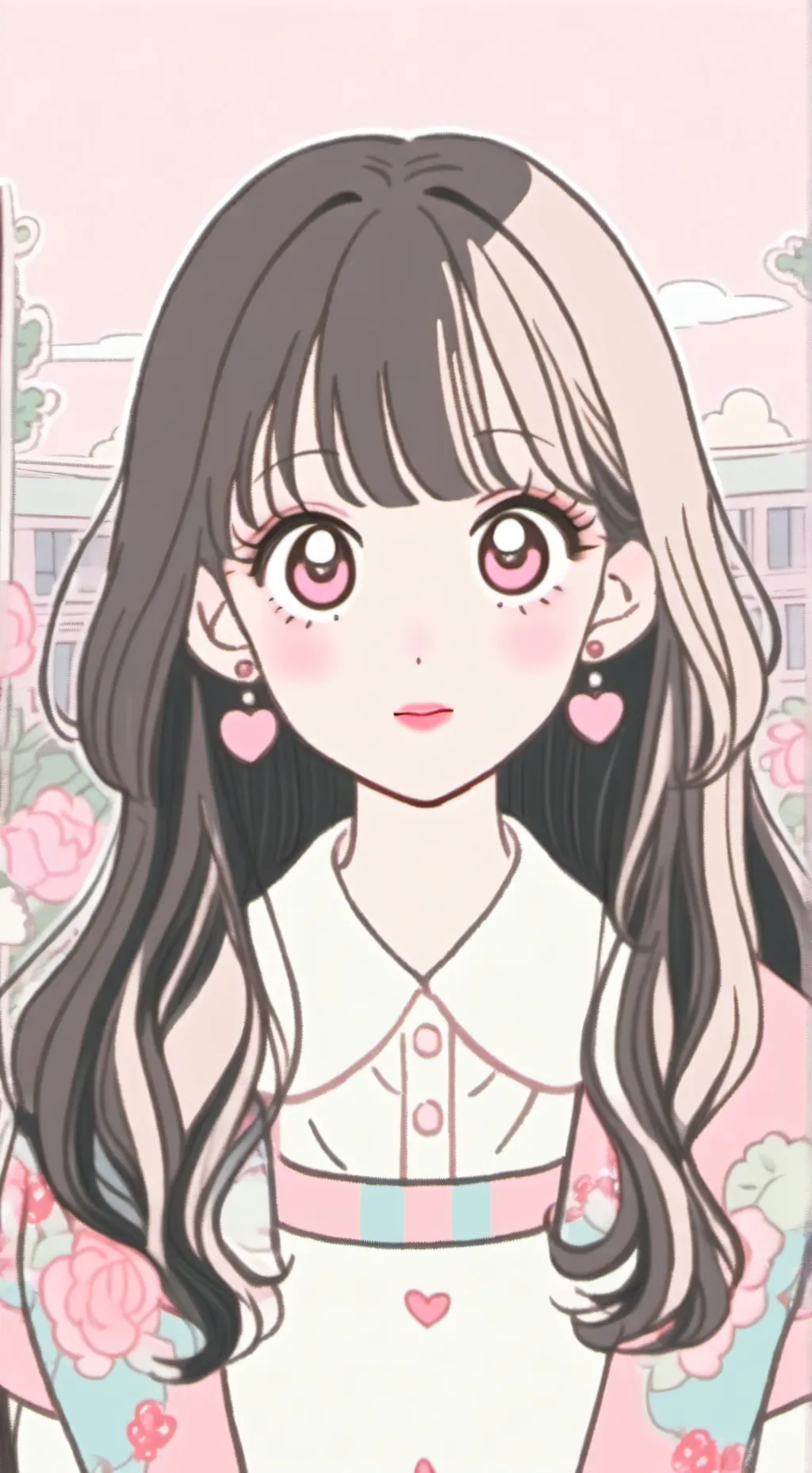 ai character: Girls School only! background