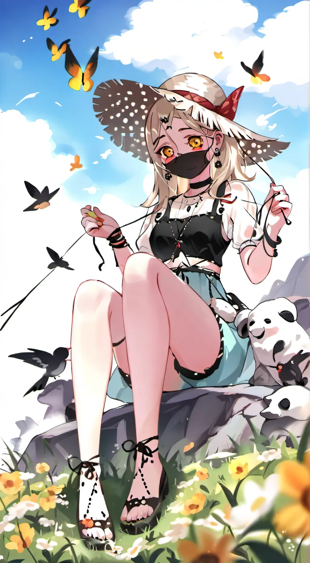 ai character: Woods background