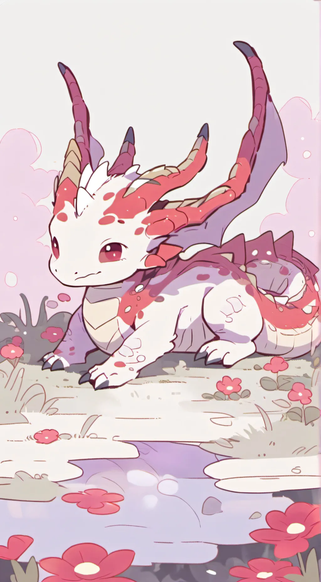 ai character: draw your dragon! background