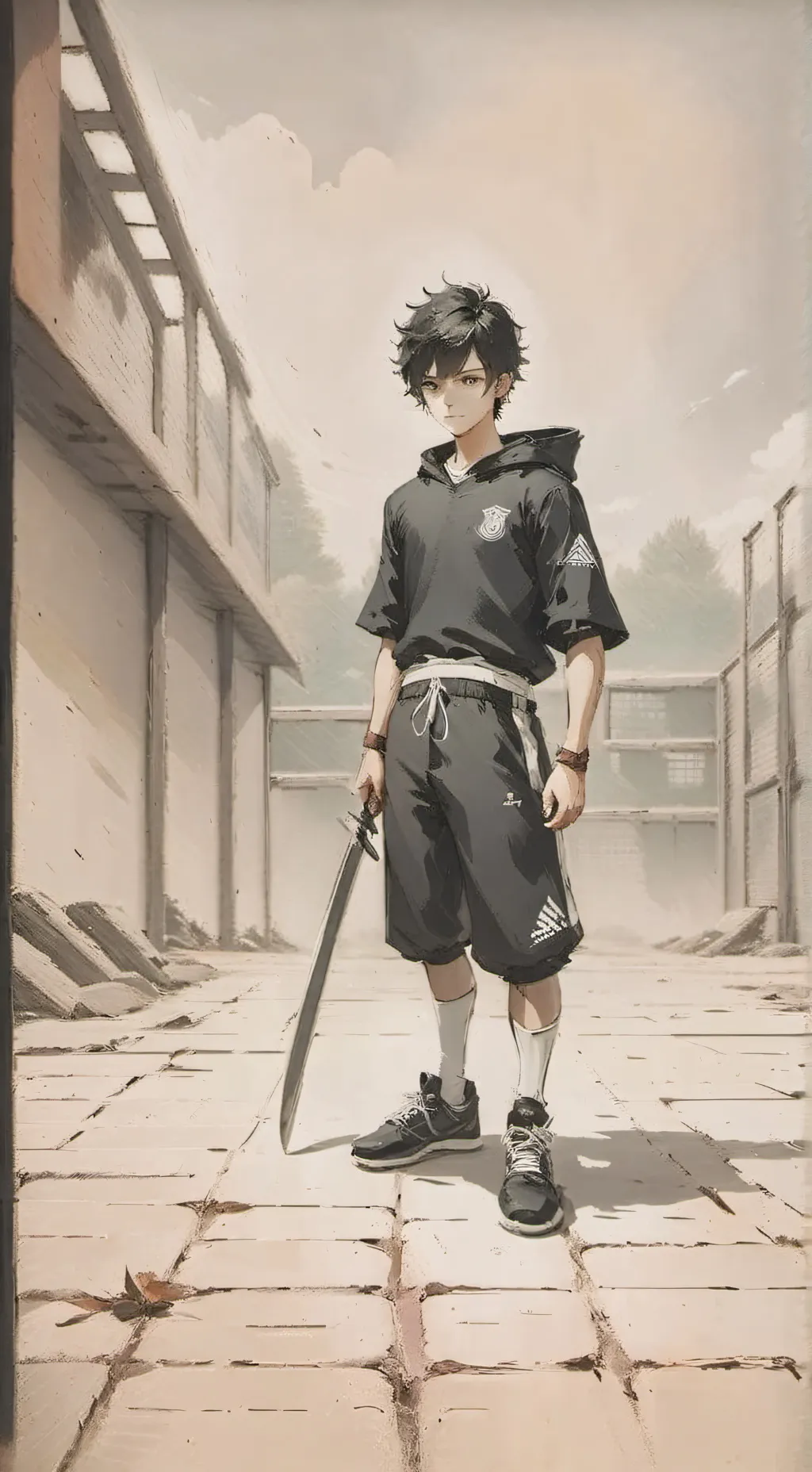 ai character: leo background