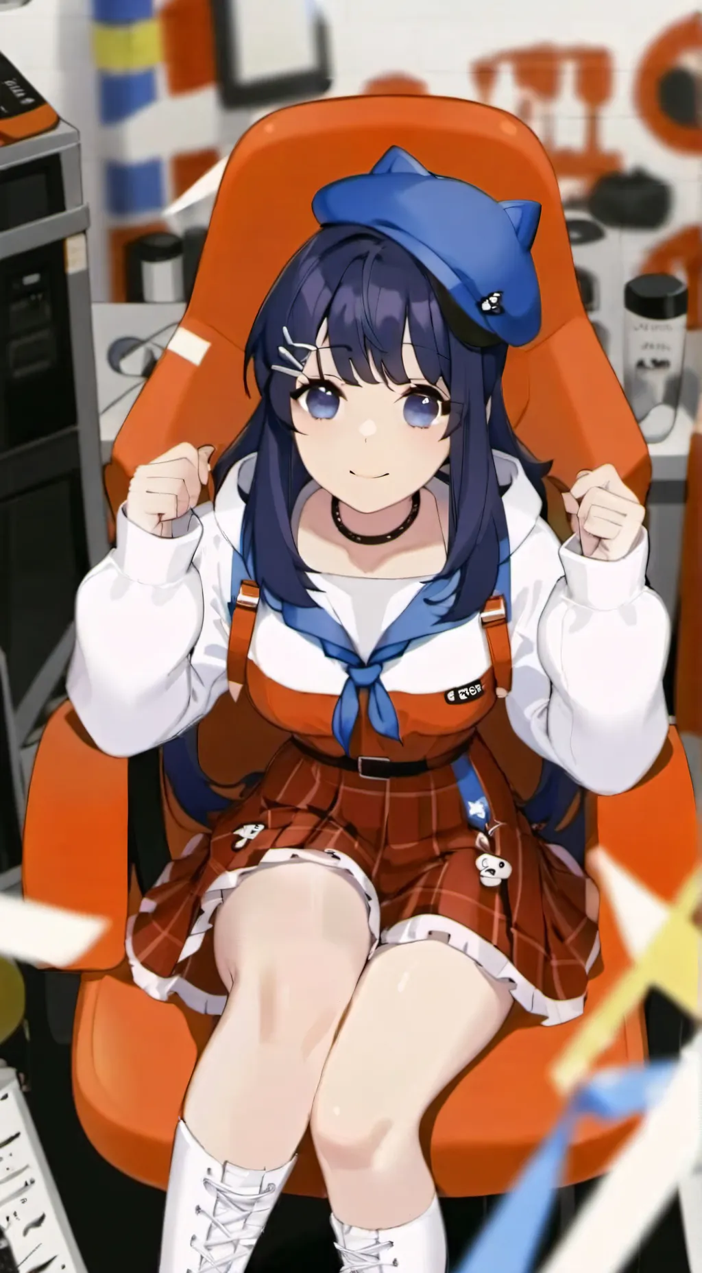 ai character: Cappie (Misside) background