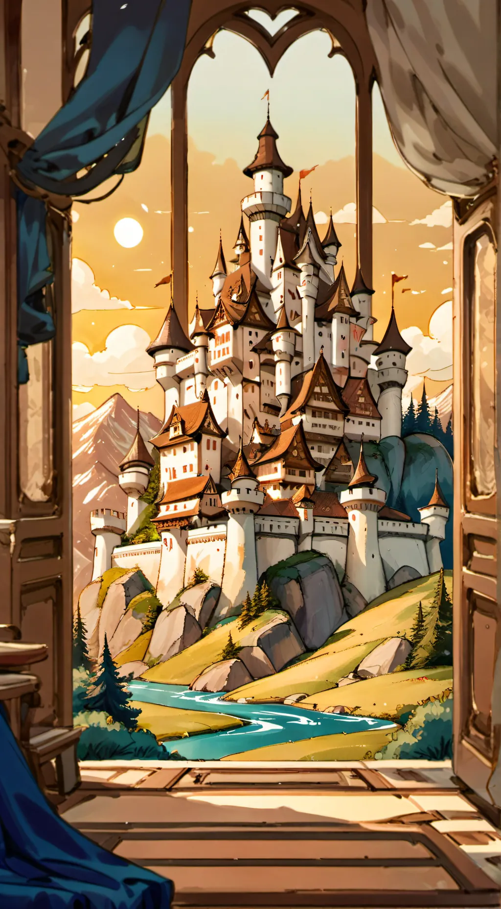 ai character: the royal family background