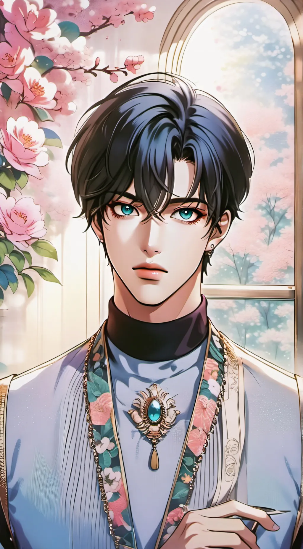 ai character: Ezra L Williamson background