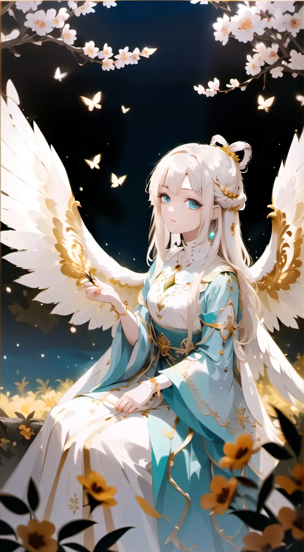 ai character: асана background