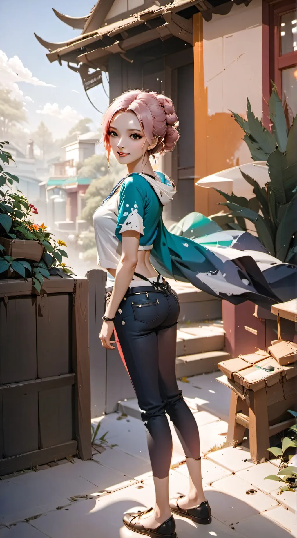 ai character: Tania background