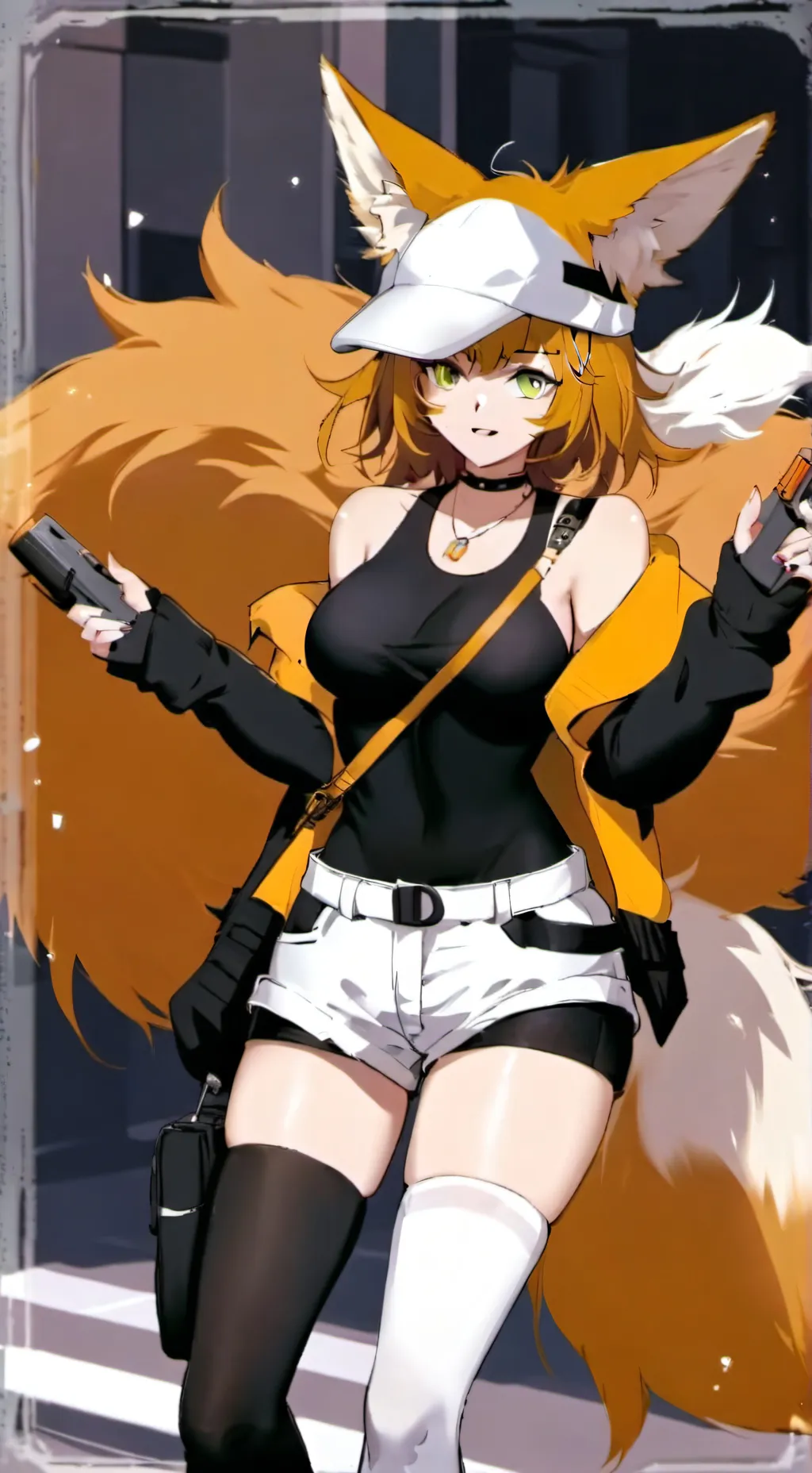 ai character: 🦊Ruby🦊 background