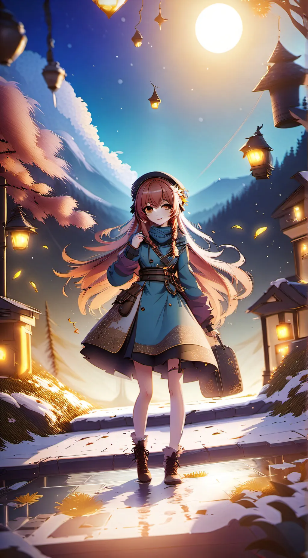 ai character: cutyyy background