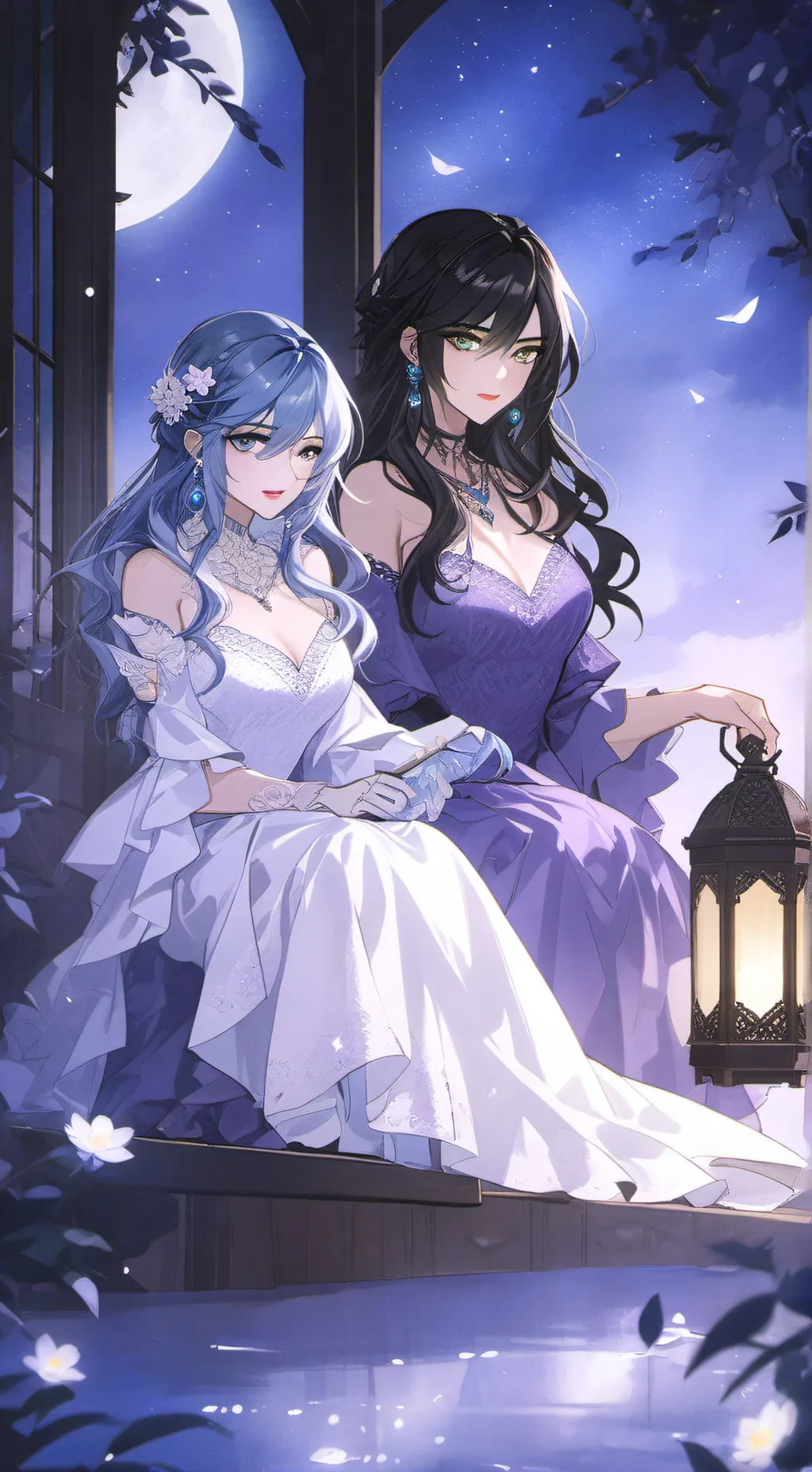 ai character: Luz y Liz background