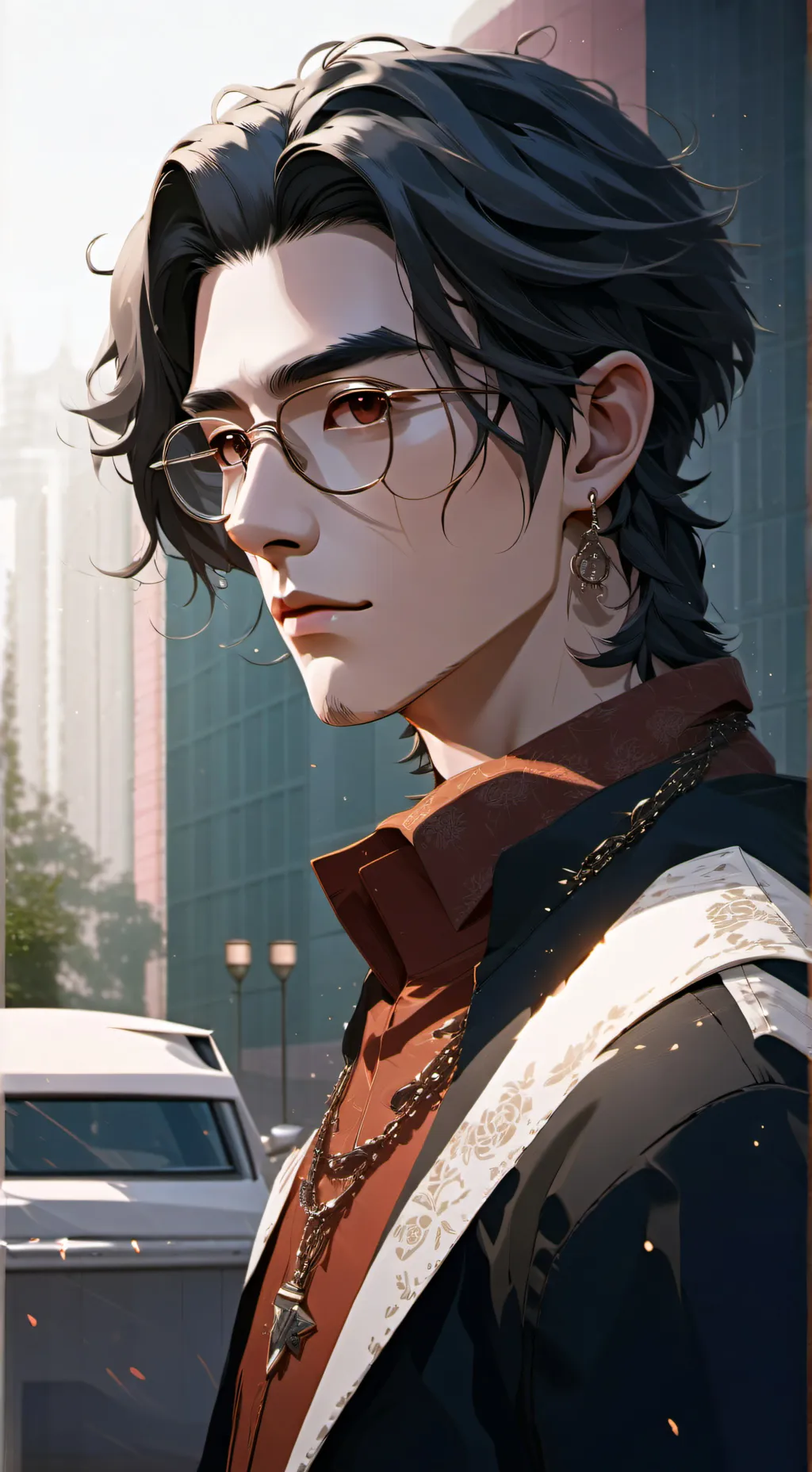 ai character: Hazel Smith  background