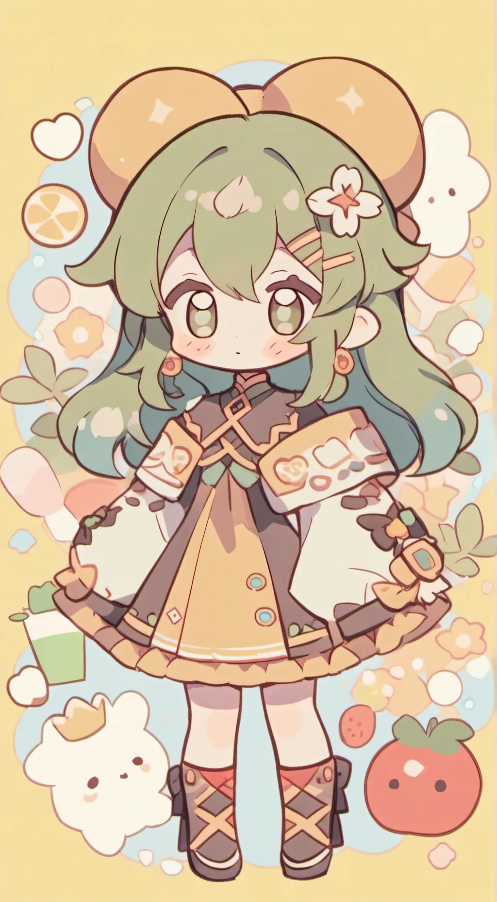 ai character: yuna background