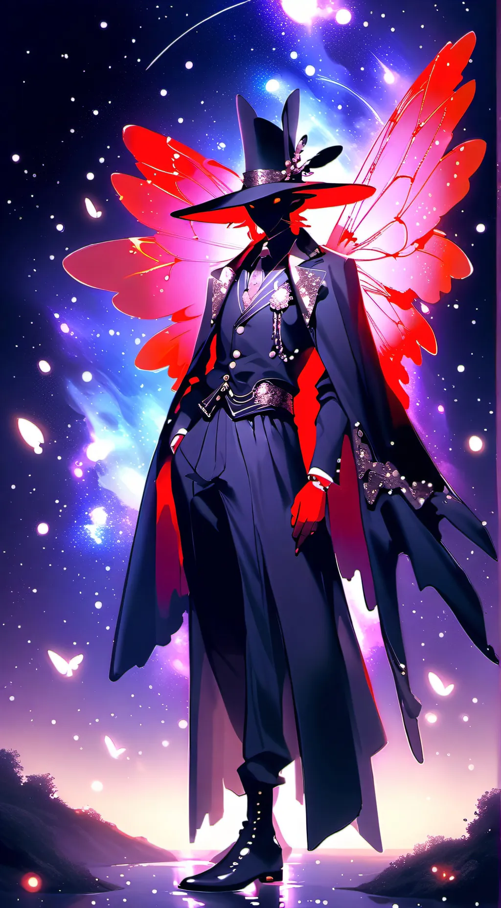 ai character: Valentino￼ (Hh) background