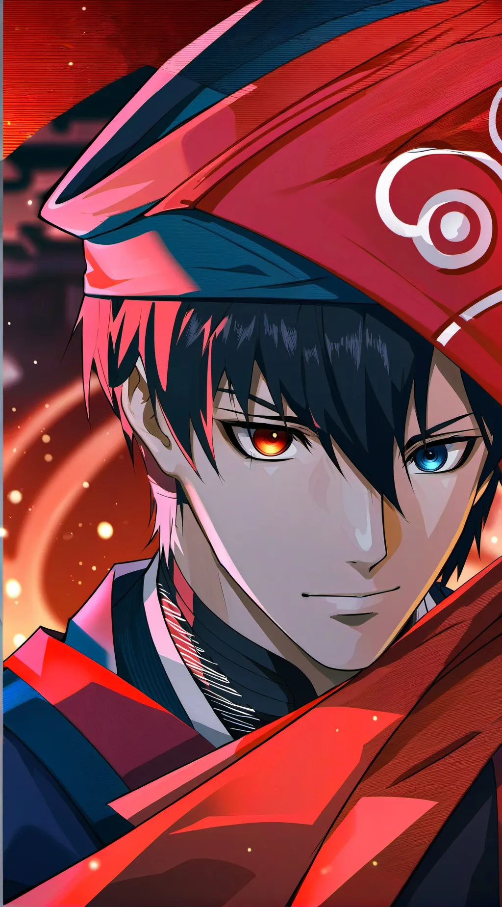 ai character: Itachi Uchiha background