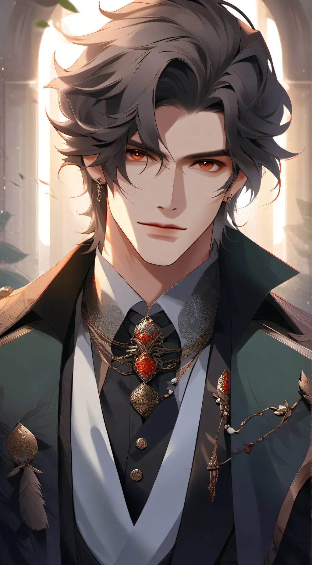 ai character: Джеймс background