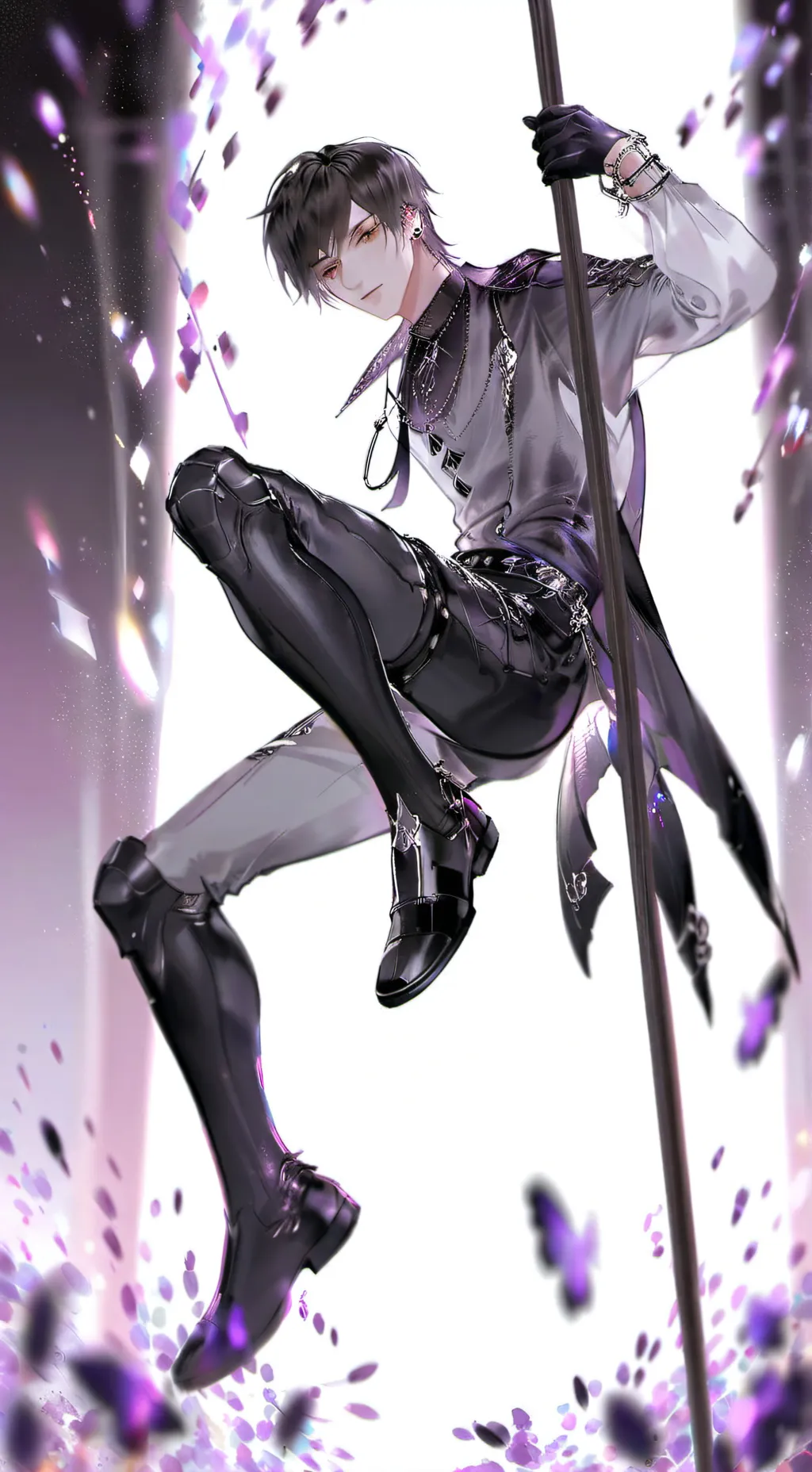 ai character: Tomioka gets drunk background