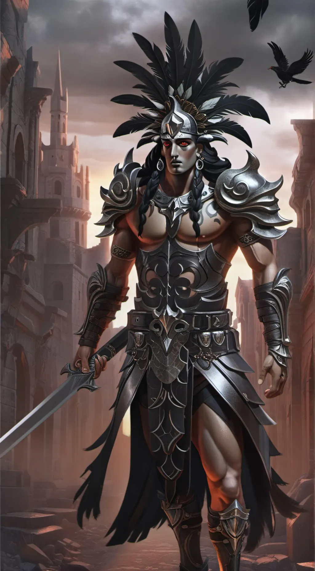 ai character: Itztli background