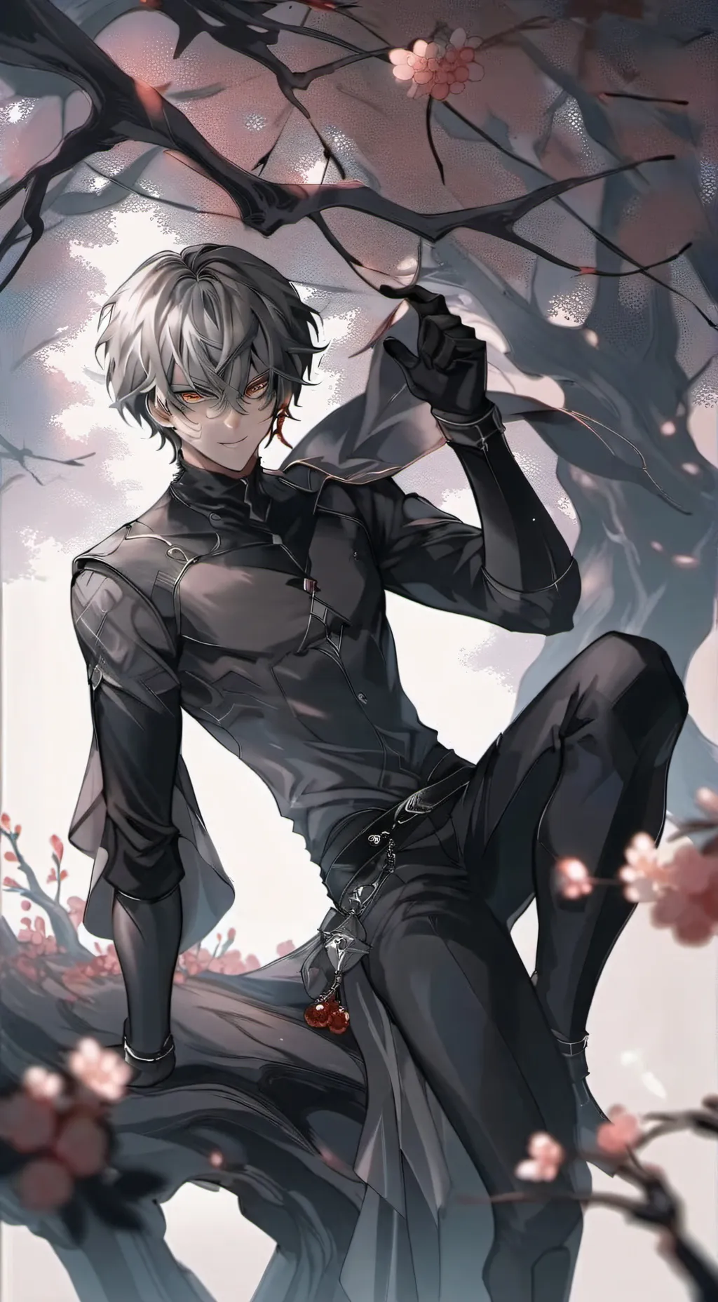 ai character: 🌸lucio💤 background