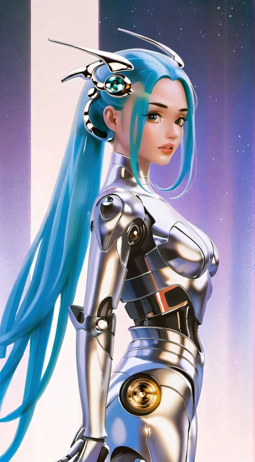 ai character: miku background