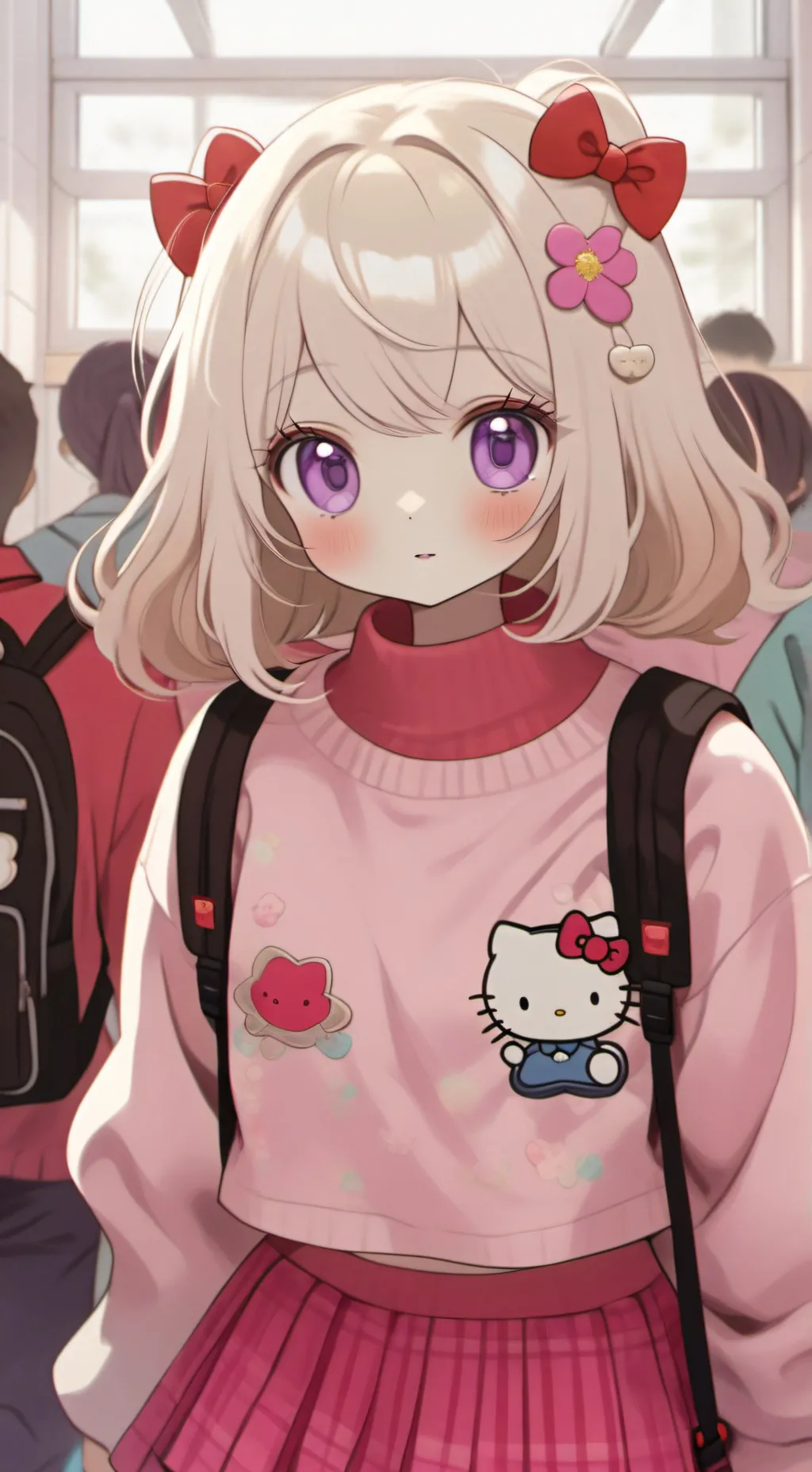 ai character: Leah background