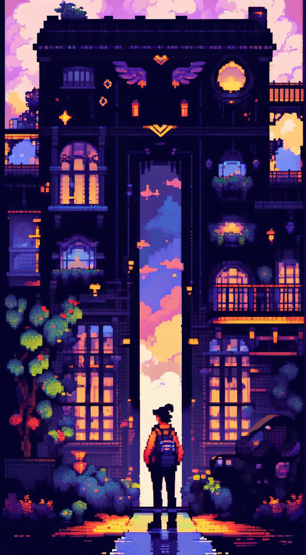 ai character: SMC X PVC background