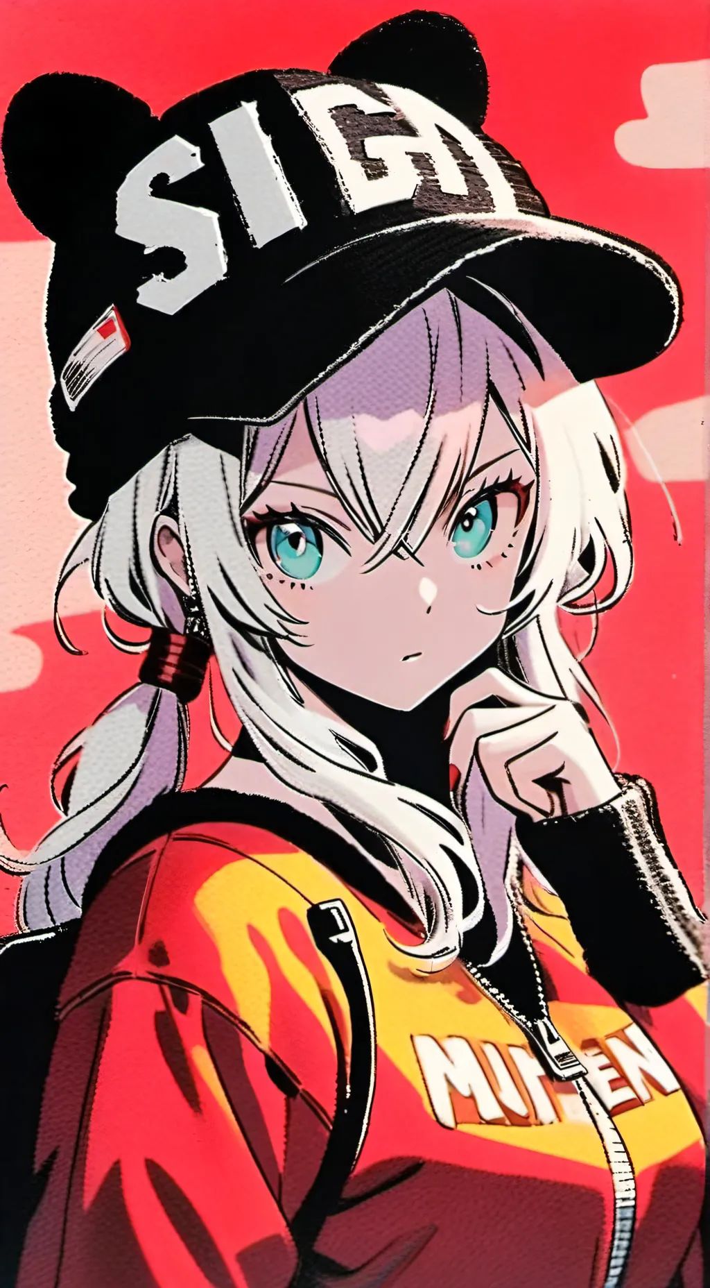 ai character: lia  background