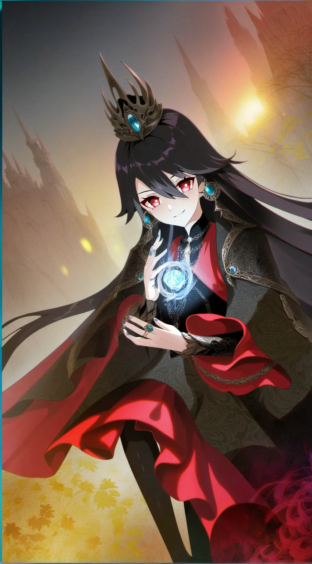 ai character: cristal  background